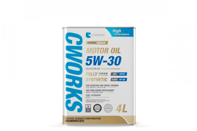 Масло моторное CWORKS SUPERIA MOTOR OIL 5W30 SP/CF, 4л