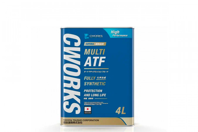 Масло трансмиссионное CWORKS SUPERIA MULTI ATF, 4л