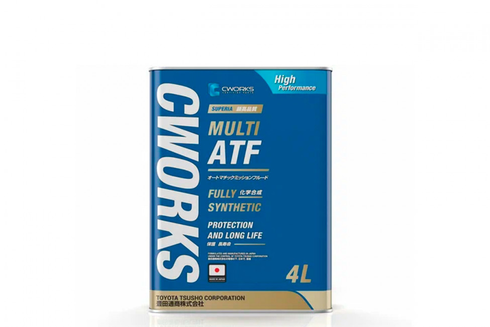 Масло трансмиссионное CWORKS SUPERIA MULTI ATF, 4л
