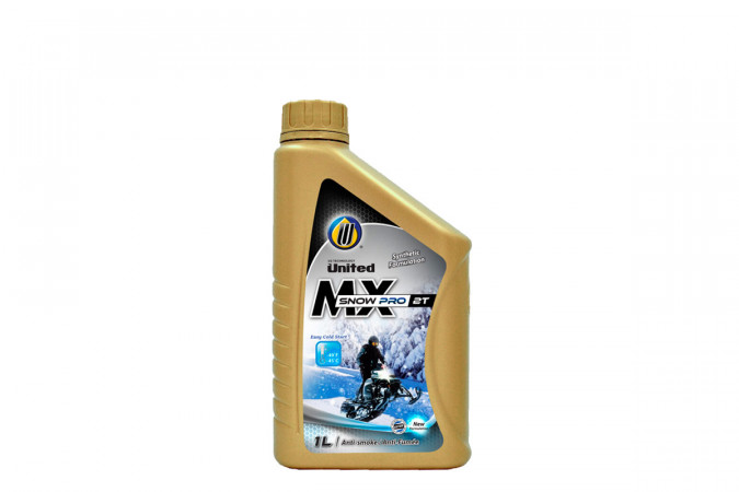 Масло моторное UNITED MX 2T SNOW PRO JASO FD 1л