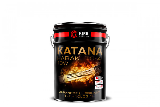 Масло трансмиссионное TO-4 10W KATANA Habaki ведро 20л