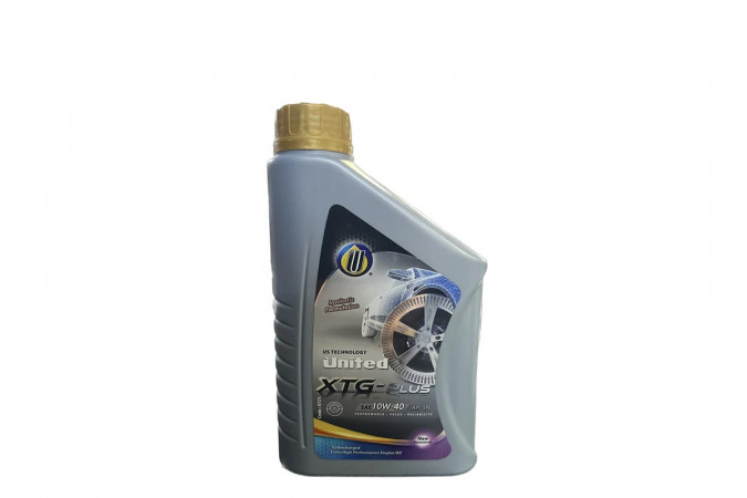 Масло моторное UNITED XTG-PLUS SAE 10W-40 API SN/CF 1л