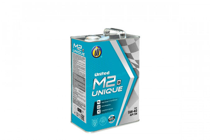 Масло моторное UNITED M2 UNIQUE SAE 5W-40 API SN 5л