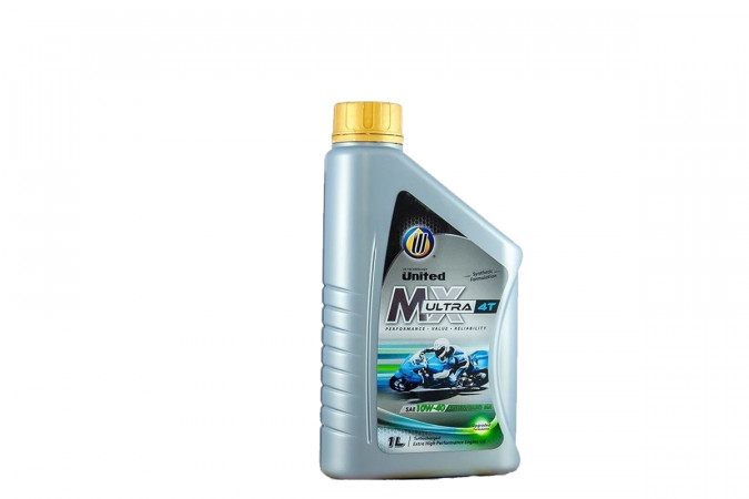 Масло моторное UNITED MX ULTRA 4T SAE 10W-40 API 1л