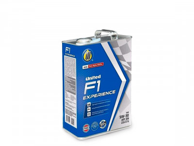 Масло моторное UNITED F1 EXPERIENCE FS SAE 5W-30 API SN (PAO) 1л