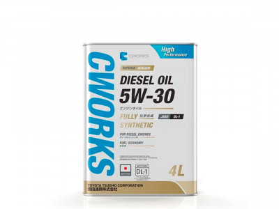 Масло моторное CWORKS SUPERIA DIESEL OIL 5W30 DL-1, 4л