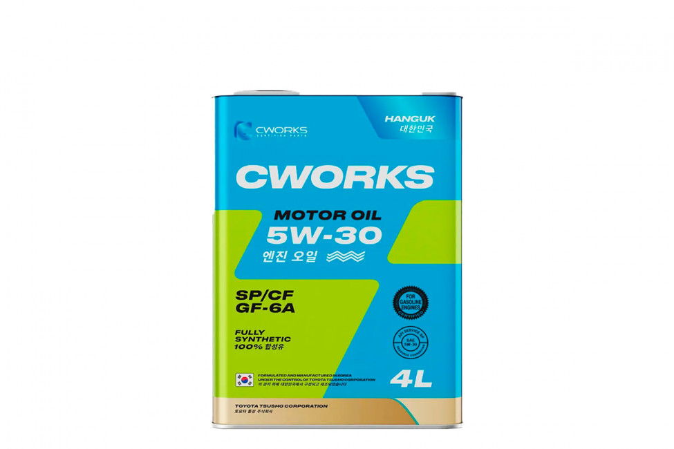 Масло моторное CWORKS HANGUK MOTOR OIL 5W30 SP/CF, 4л