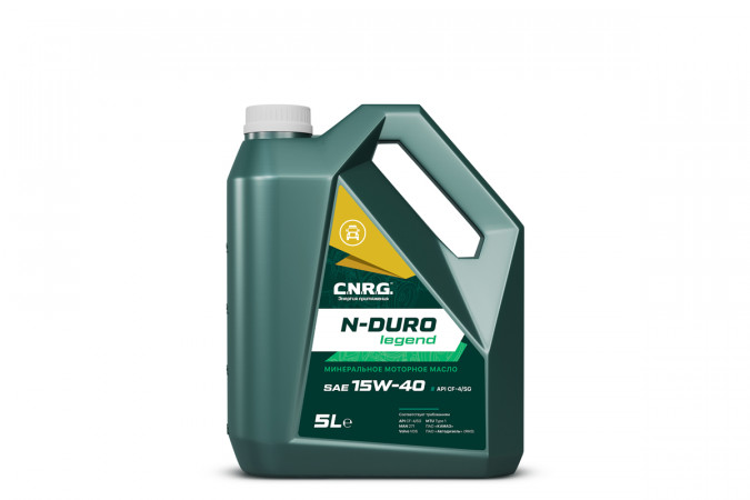 Масло моторное CNRG N-Duro Legend 15W-40 CF-4/SG 5л пластик