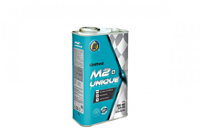 Масло моторное UNITED M2 UNIQUE SAE 5W-40 API SN 1л