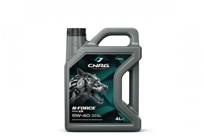 Масло моторное CNRG N-Force Pro SL 5W-40 SL/CF, A3/B4 4л NEW