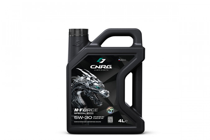 Масло моторное CNRG N-Force Special Asia 5W-30 SP/SP-RC, GF-6A 4 л NEW